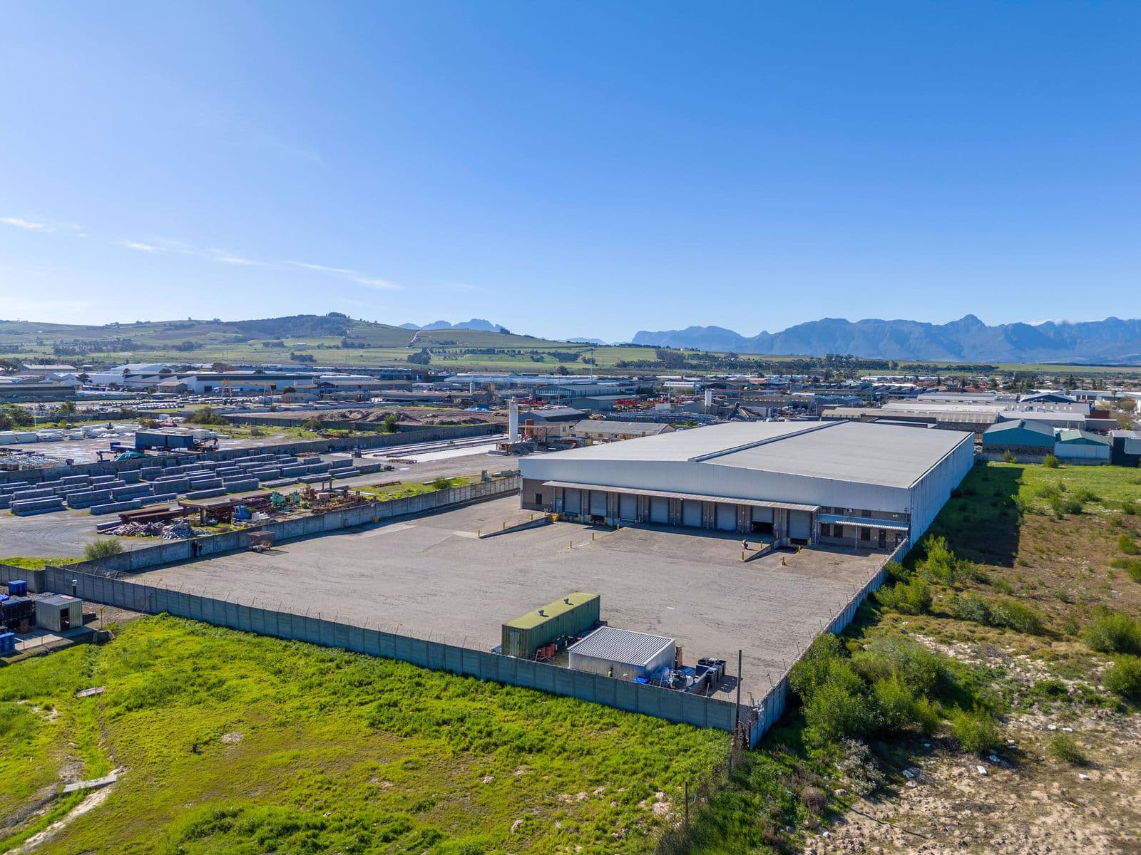 Aerial view of the Blackheath facility