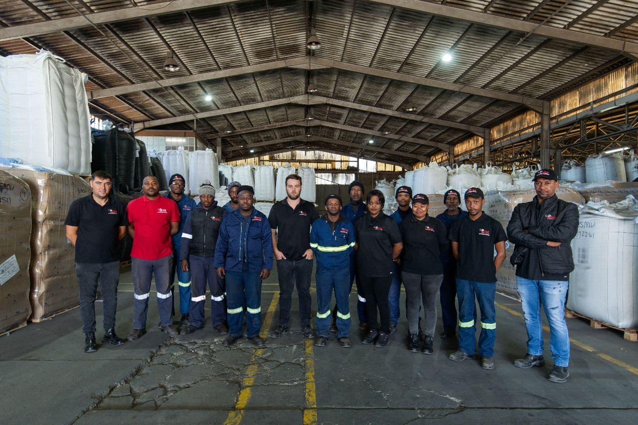 JFM colleagues on the warehouse floor
