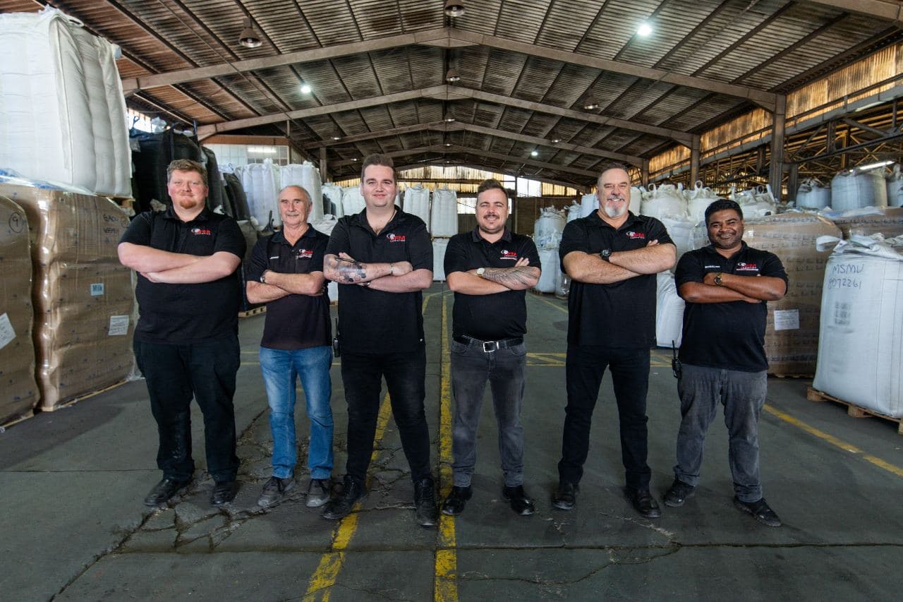 JFM colleagues on the warehouse floor